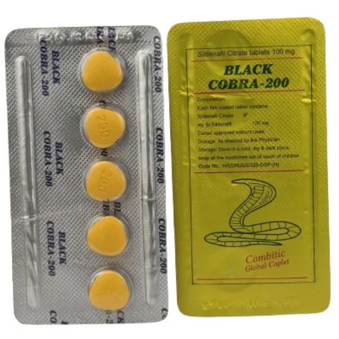 Black Cobra 200Mg (20 Tablet)
