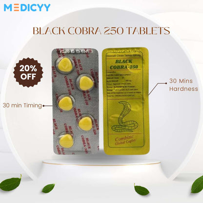 Black Cobra 250mg (20 Tablet)