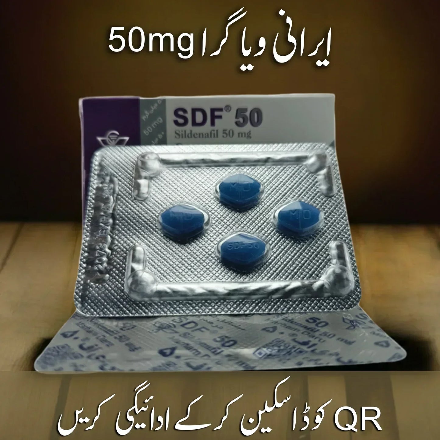 Irani SDF 50mg  8 Tablets