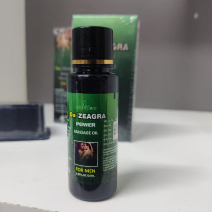 Da Zeagra Power Massage Oil - New Formula 2024 - Online Store